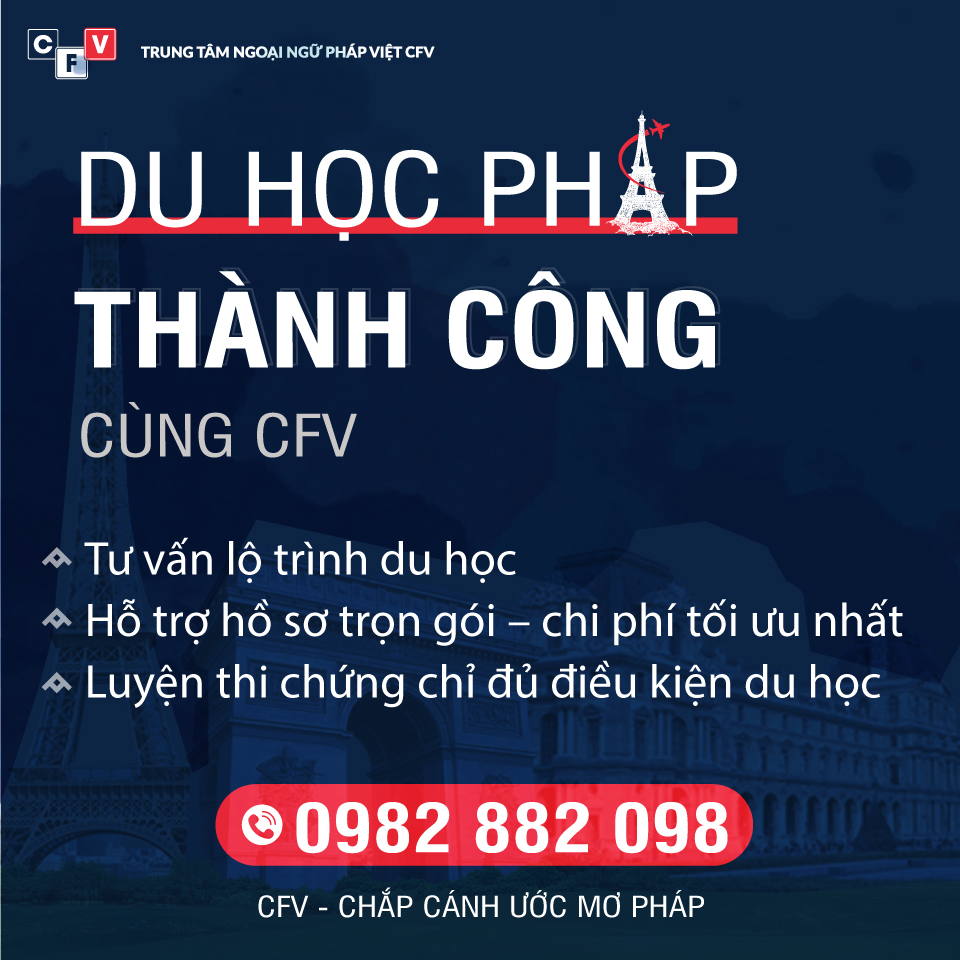 dịch vụ làm hồ sơ du học trọn gói CFV