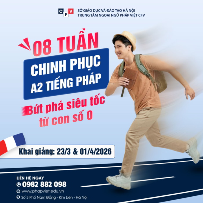 Lớp tiếng Pháp cấp tốc